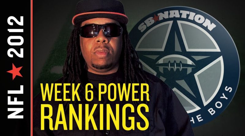 Blogging the Boys Week 6 Power Rankings: Cowboys Slip After Loss to Bears