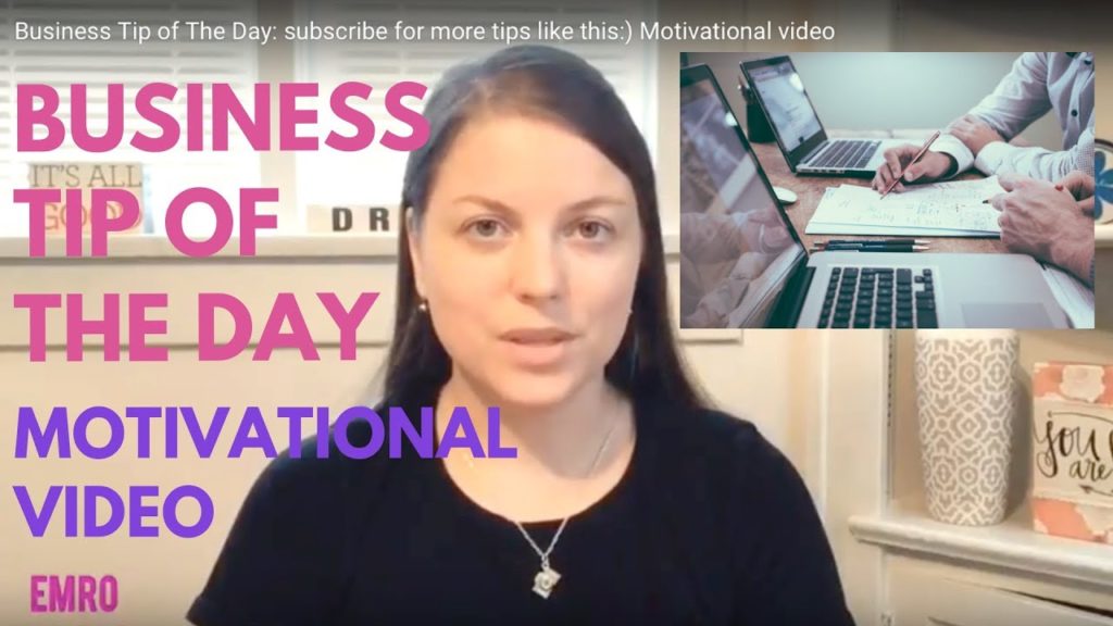 Business Tip of The Day: subscribe for more tips like this:) Motivational video