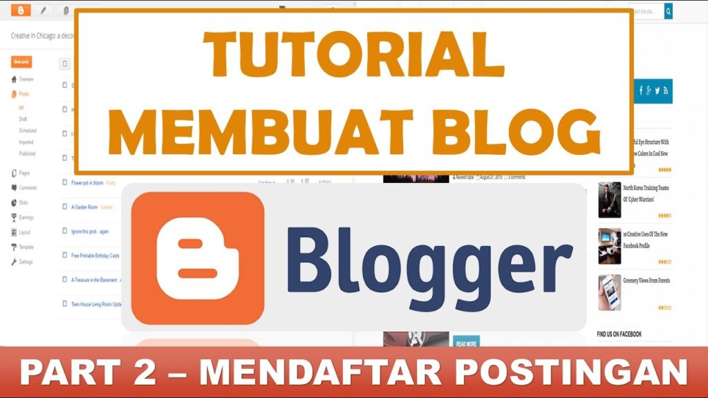 Cara Membuat Postingan Artikel di Blogspot / Blogger | Tutorial Blogger (part 2/13)