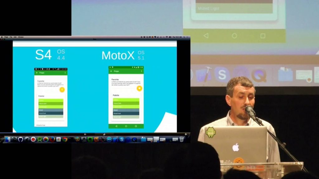 Droidcon NYC 2015 - Material design everywhere using the Android Support Libraries