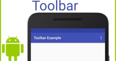How to Add a Toolbar - Android Studio Tutorial