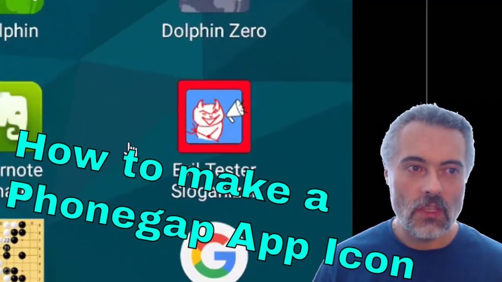 How to create icons for phonegap mobile apps