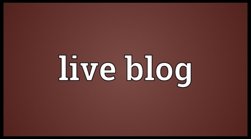 Live blog Meaning