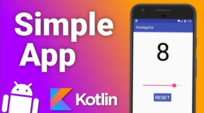 Make Your First Simple Android App with Kotlin (Android Kotlin Tutorial for Beginners)