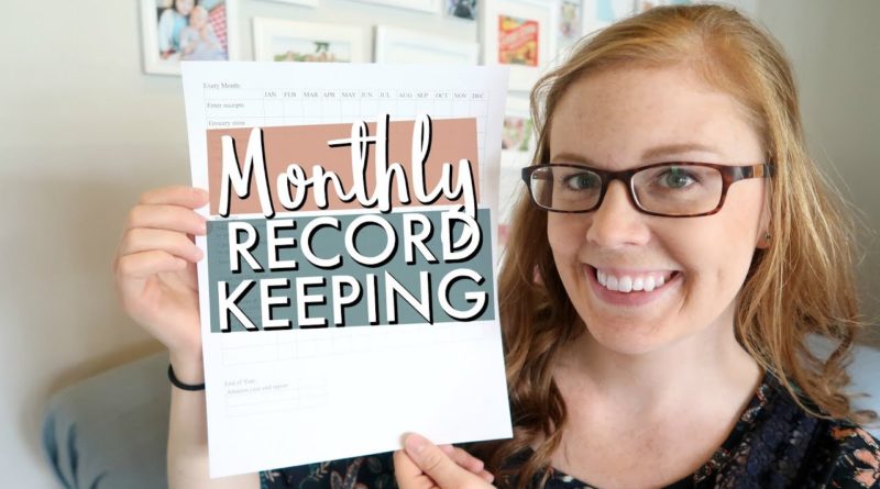 Monthly Tax Record-Keeping Log | DAYCARE & SMALL BUSINESS TAX TIPS