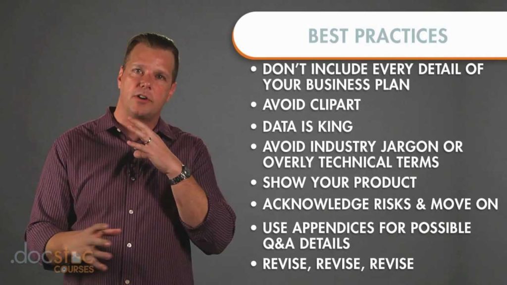 PowerPoint Best Practices - Creating The Killer Business Plan