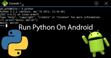 Run Python On Android