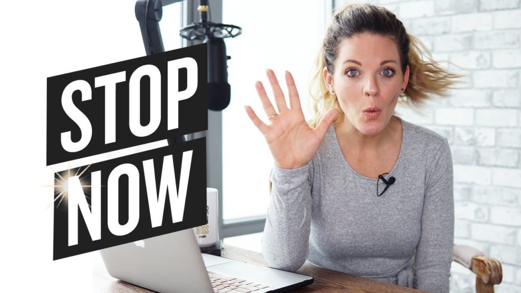 STOP DOING THIS if you want to build an online business in 2020