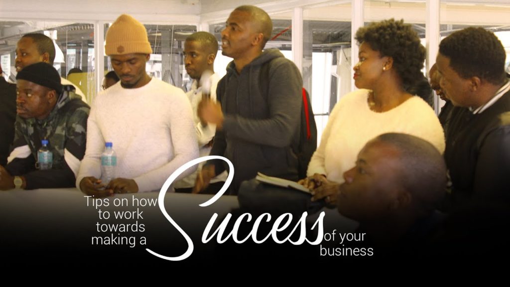 Tips on how to work towards making a success of your business | Vusi Thembekwayo