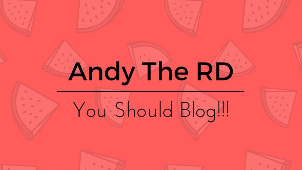 Why Young Nutrition ( & Other) Professionals NEED To Blog