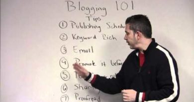 blogging 101 tips