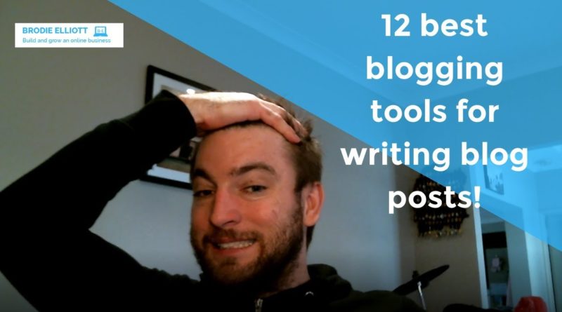 12 best blogging tools for writing blog posts