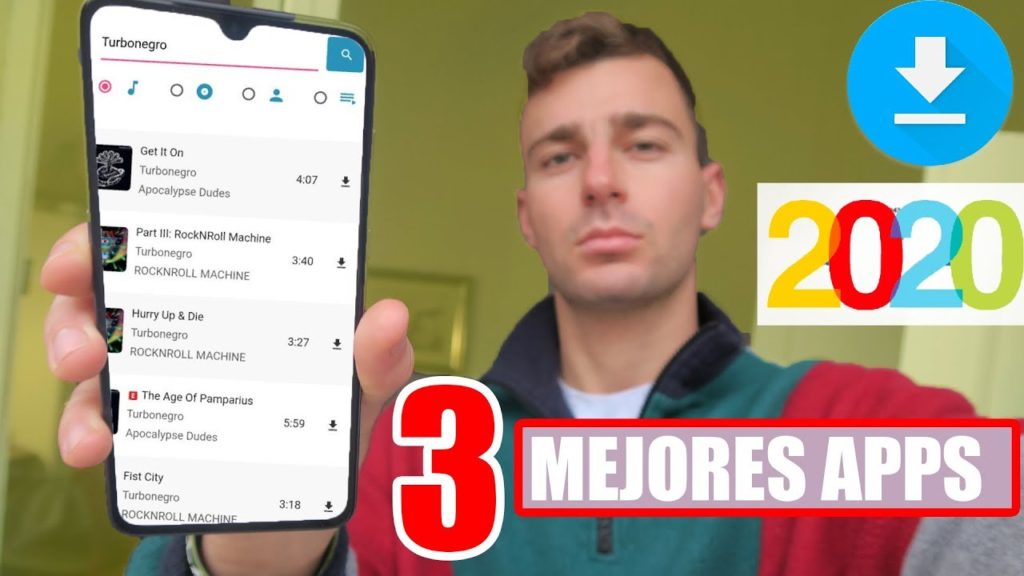 3 MEJORES APPS para DESCARGAR MUSICA en Android 2020