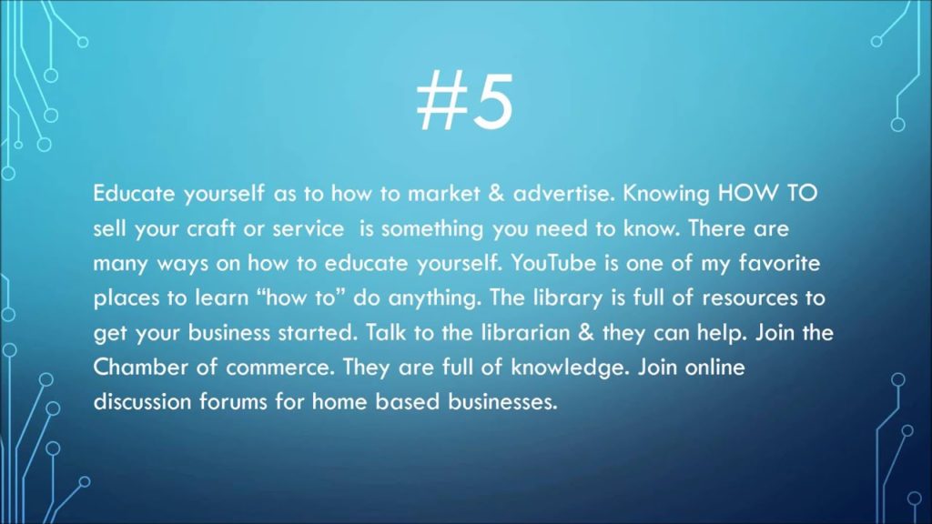 7 Tips & Ideas BEFORE Starting A Home Based Business