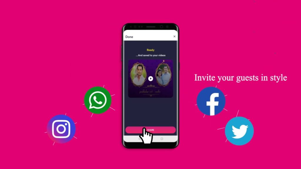 Best Video Invitations Maker App For Android | Inviter.com