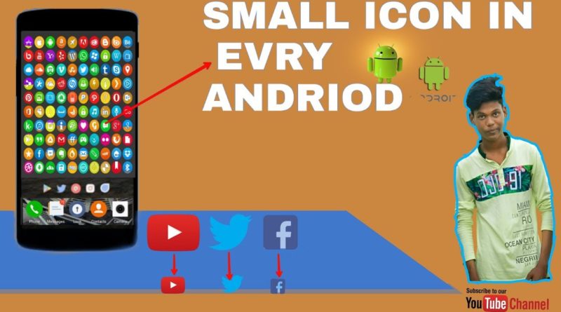 Best android apps to make small icon in every smartphone