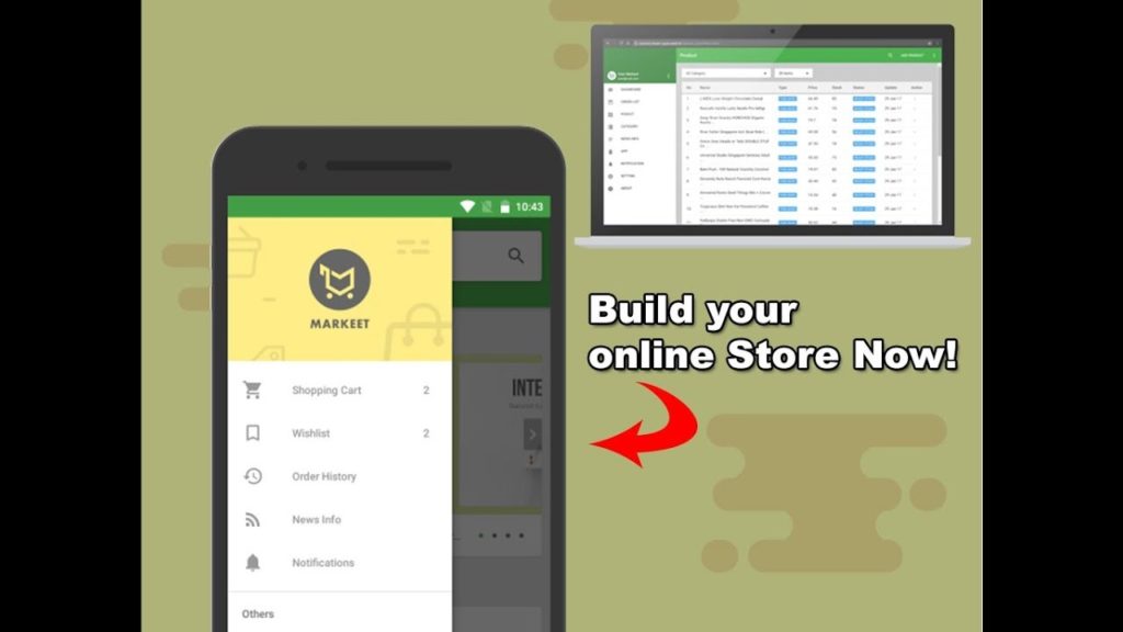 Build Your Online Store Apps Using Android Studio