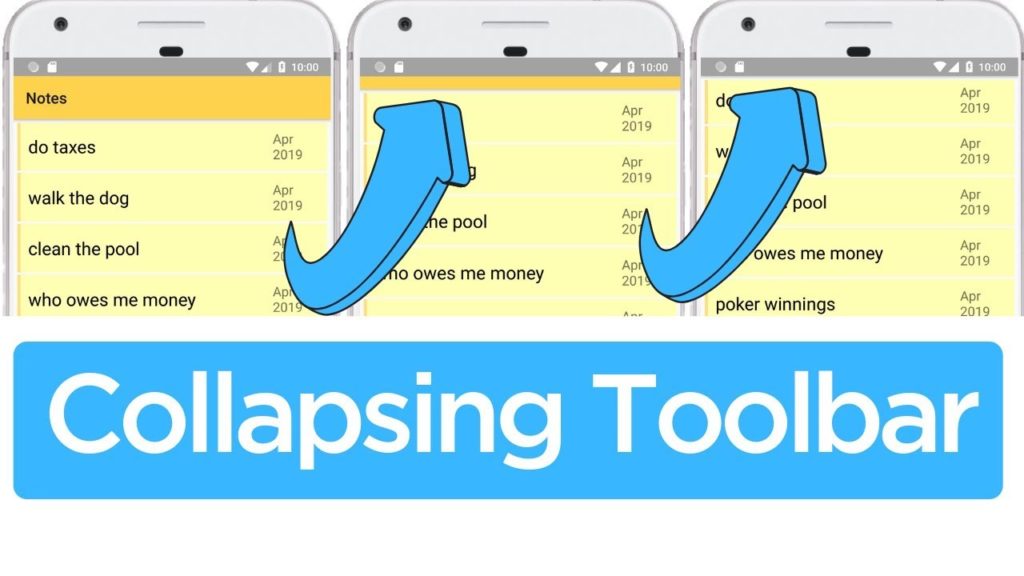 Collapsing Toolbar with RecyclerView