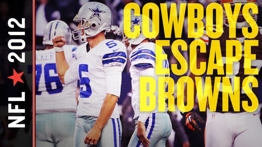 Cowboys vs Browns 2012: Dallas Erases Double-Digit Deficit, Edges Cleveland in Overtime, 23-20