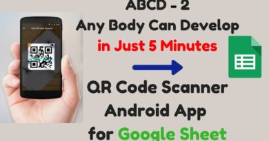 Develop QR code Scanner Android App using MIT AppInventor |Google Sheet | App Script|