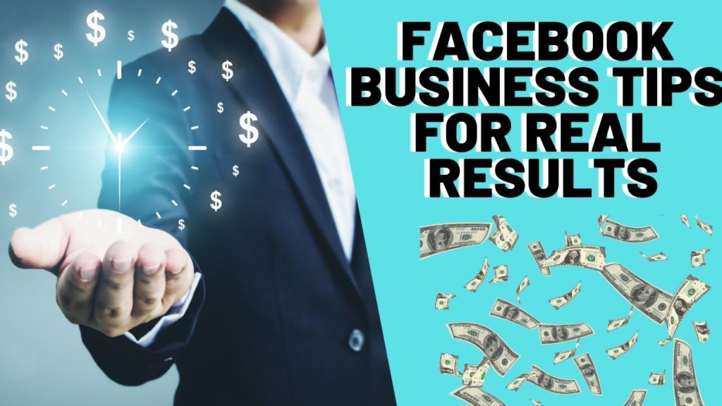 Facebook business page tips for real results.  How to set it up properly.