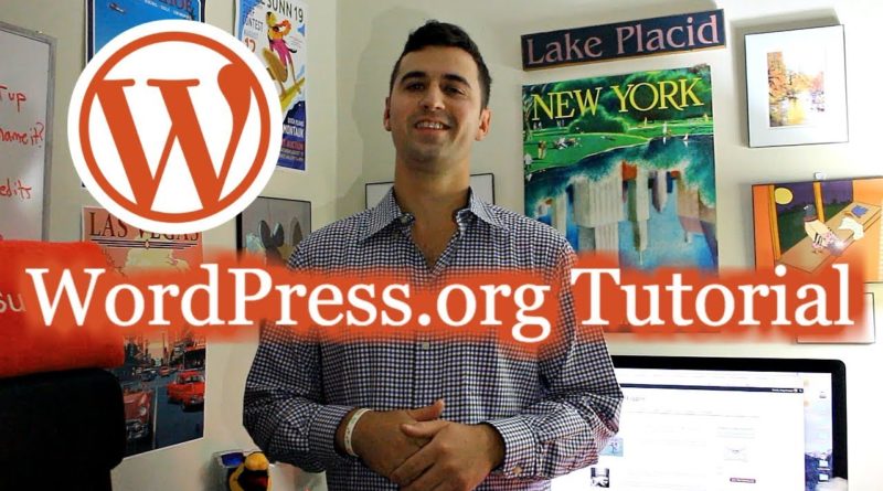 How To Make a WordPress Blog (WordPress.org Tutorial 2019)