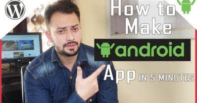 How to Convert WordPress website to a android app in 5 Minutes