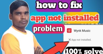How to fix app not installed problem on Android//2019 100% work