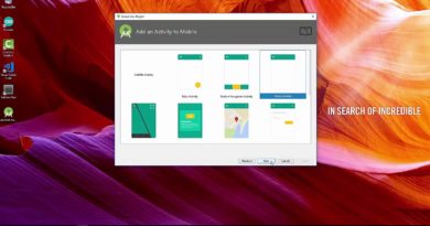 Install Android Studio and create first mobile application (Windows 10)