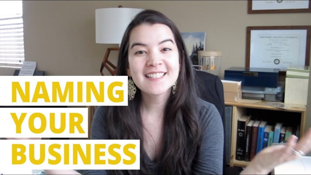 NAMING YOUR BUSINESS - How to Brainstorm a Killer Business Name