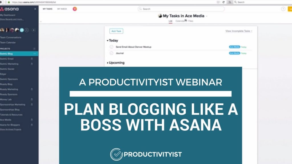 Plan Your Blogging Like a Boss with Asana