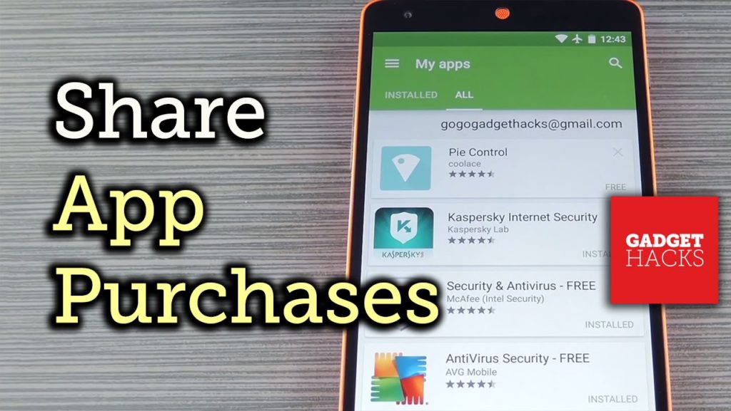 Share Android App Purchases with Your Entire Family [How-To]