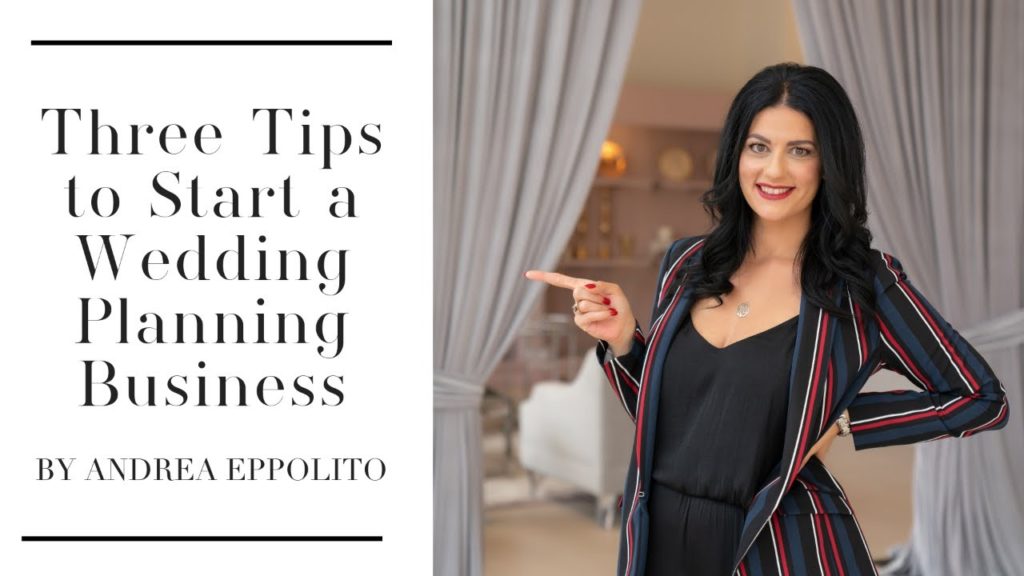 Three Tips to starting a successful wedding planning business!