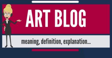 What is ART BLOG? What does ART BLOG mean? ART BLOG meaning, definition & explanation