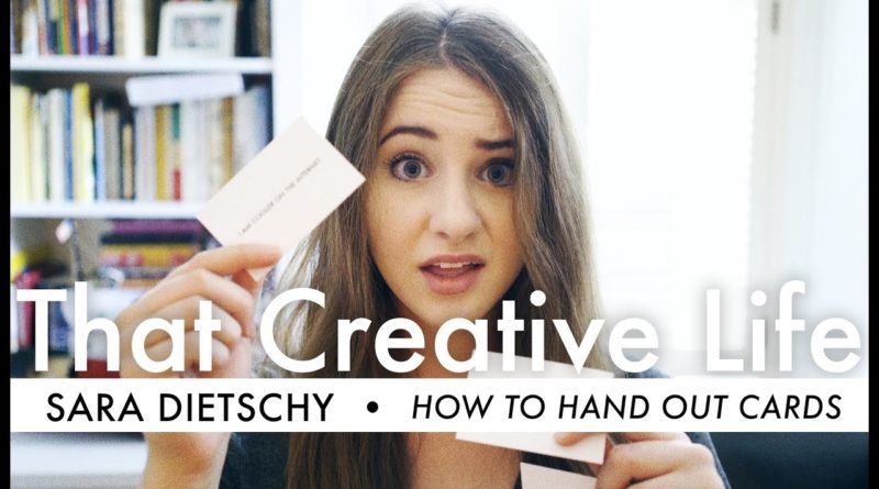 YOU'RE HANDING OUT BUSINESS CARDS WRONG | That Creative Life Ep.011