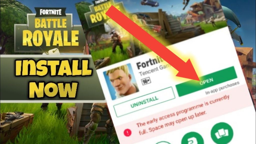 "How To" Download / Install Fortnite Android From Play Store - How to join Early Access Program
