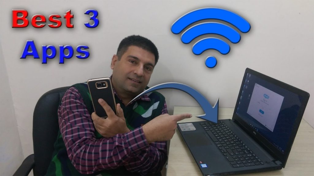3 best apps to  transfer Files from PC to android using wifi | without usb