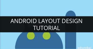 Android Layout Design Tutorial | Android Application Development Tutorial | Edureka