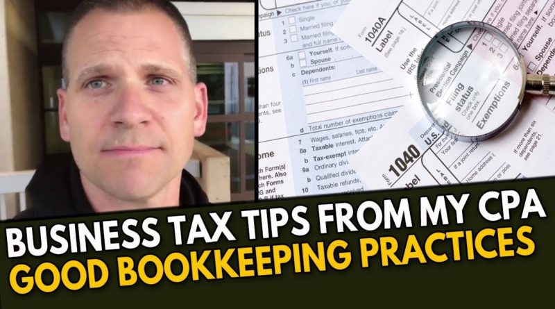 Business TAX TIPS from my CPA, Why Good Bookkeeping is Important & What to do with Surplus Inventory