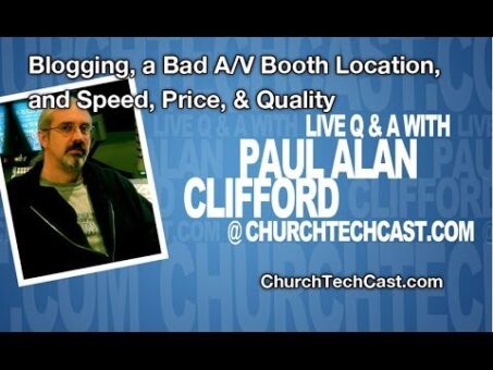 CTC Q & A 2/07/14 -- Blogging, a bad a/v booth location, and speed, quality, and price