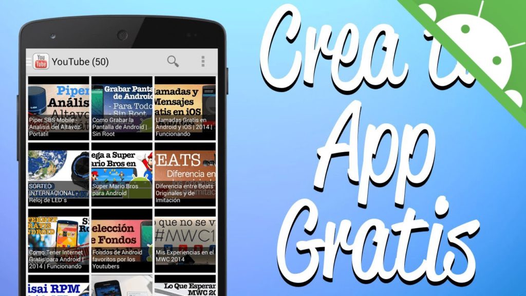 Como CREAR UNA APP para Android - Facil y Gratis