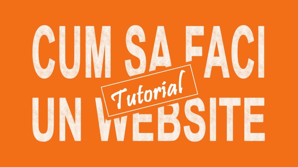 Cum sa faci un SITE sau BLOG cu WordPress - tutorial pas cu pas pentru incepatori.