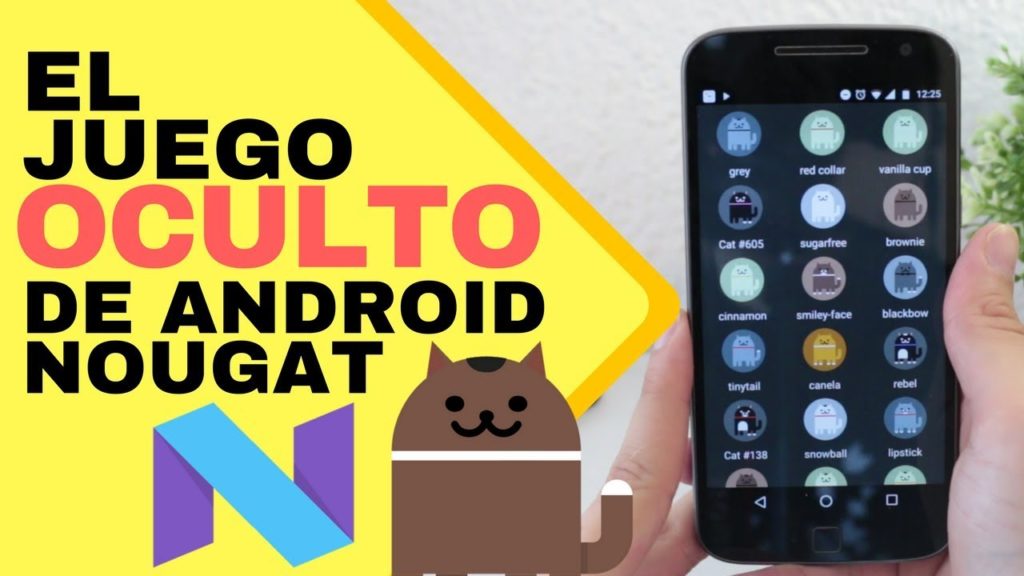 El juego oculto de Android 7 Nougat + Chrome easter egg