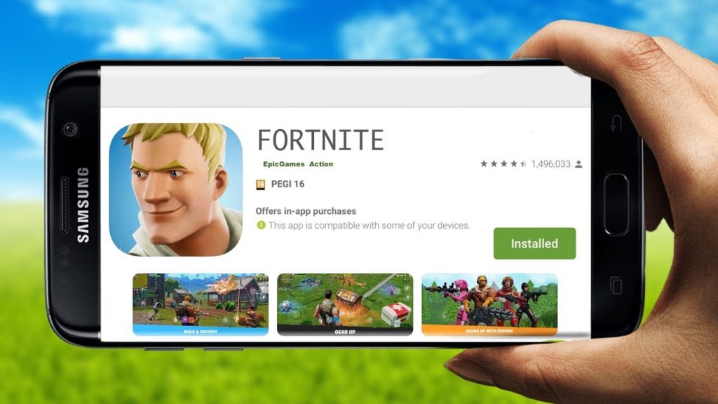 Fortnite Mobile ANDROID Is HERE! | Fortnite App Android Google Play Release Gameplay)