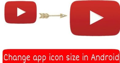 How to change icon size of any app in android