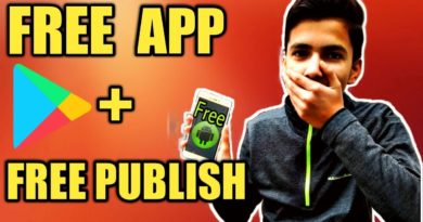 How to create an android app free and publish on play store without coding easily