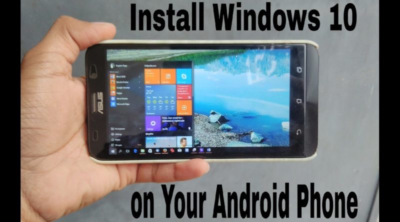 Install Windows XP/7/8/10 on Android[Fastest PC Emulator for Android Phone ]