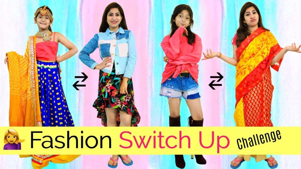 Kids vs Teenagers - Fashion Switch Up Dare Challenge | #RolePlay #Fun #Anaysa #MyMissAnand