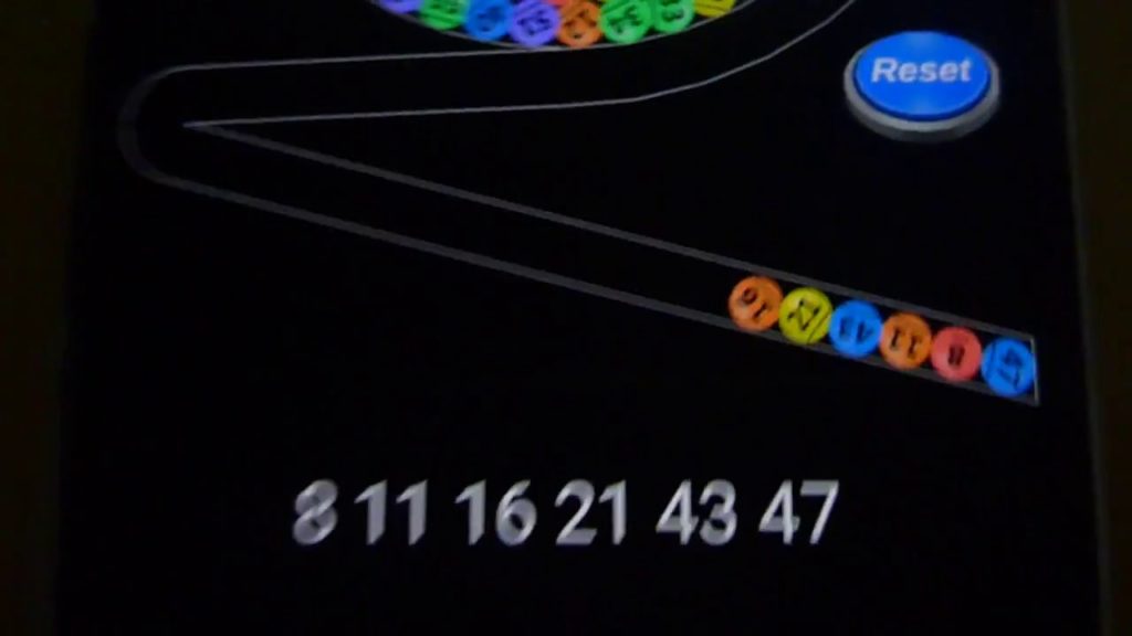 Lotto Draw Machine Android app 2