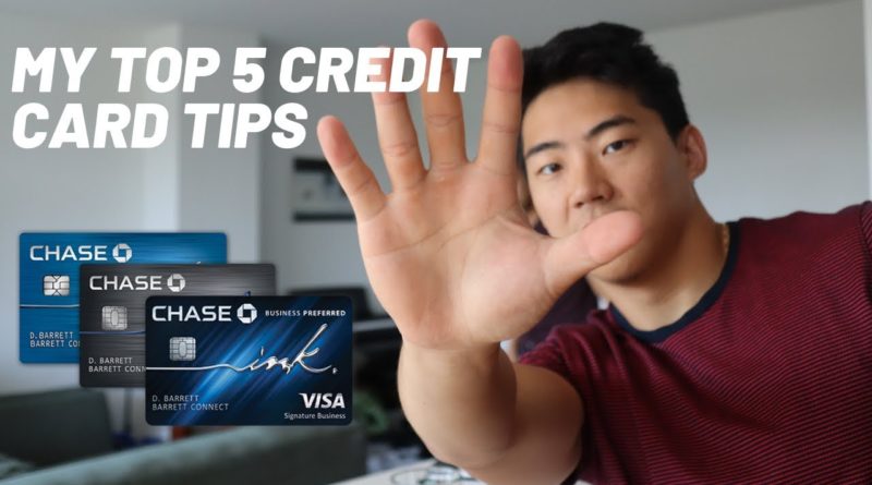 MY TOP 5 CREDIT CARD TIPS YOU NEED TO KNOW